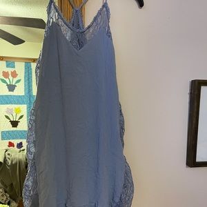 Blue Lace Dress